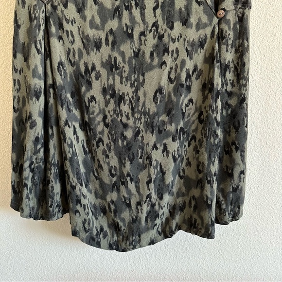 Free People Fake Love Camo Mini Dress Size Large - Picture 7 of 16